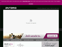 Tablet Screenshot of antaria.pl